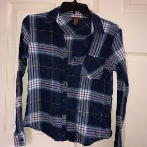 Blue flannel